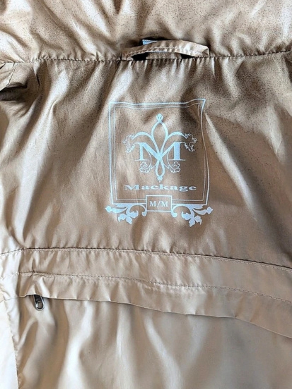 Mackage Metallic Hooded Utility Jacket - Picture 6 of 6